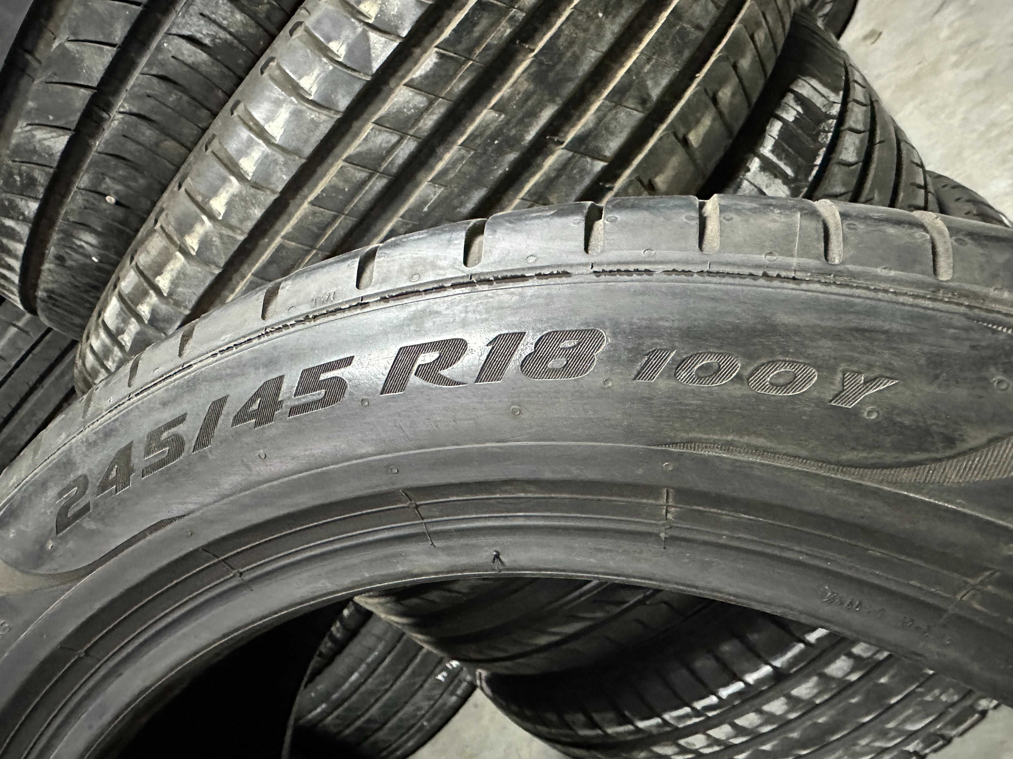 245-45 R18 100Y Pirelli Pzero PZ4 2021 розпаровка 1шт