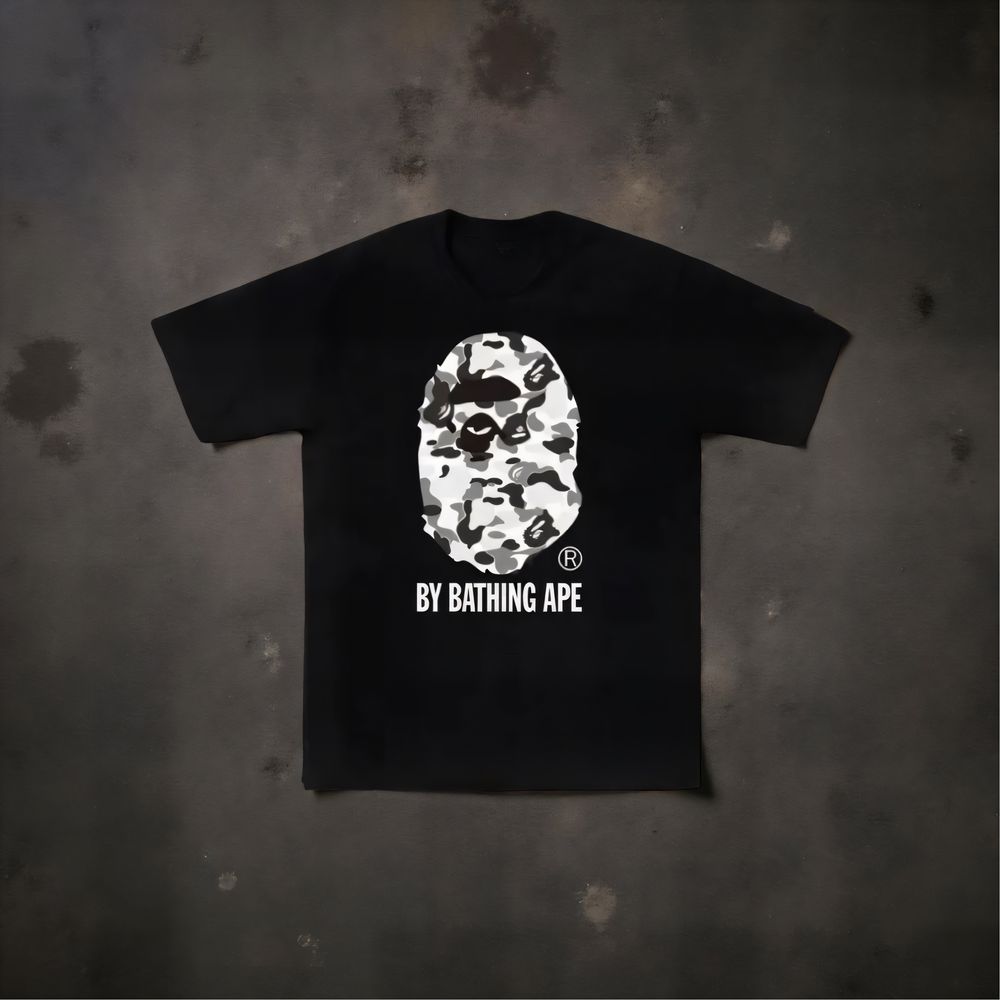 Мужская футболка  BAPE A Bathing APE  Baby Milo унисекс Бейп New Model