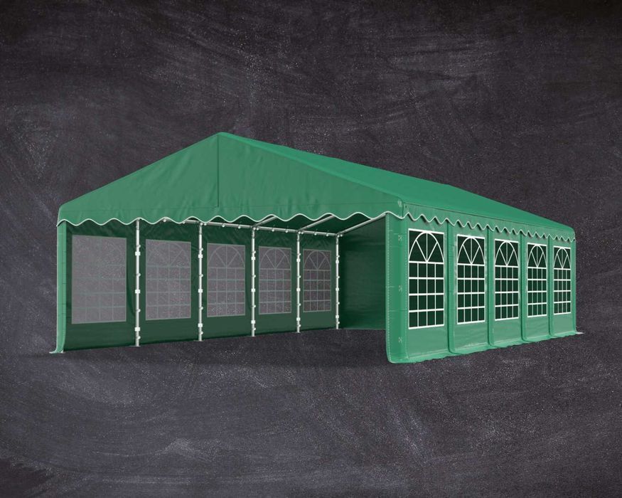 6x10x2m Namiot imprezowy ogrodowy pawilon zielony sezonowe IPE S