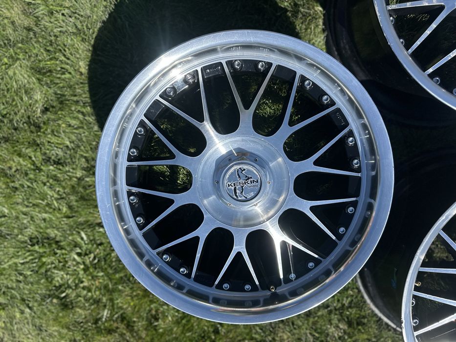 Титанові диски 5 100/112 R17 KESKIN KT4 Original різноширокі