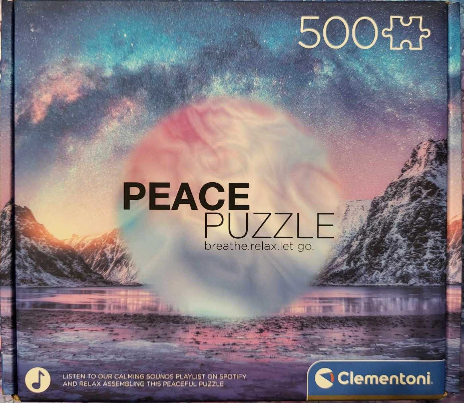 Puzzle 500 el. kompletne