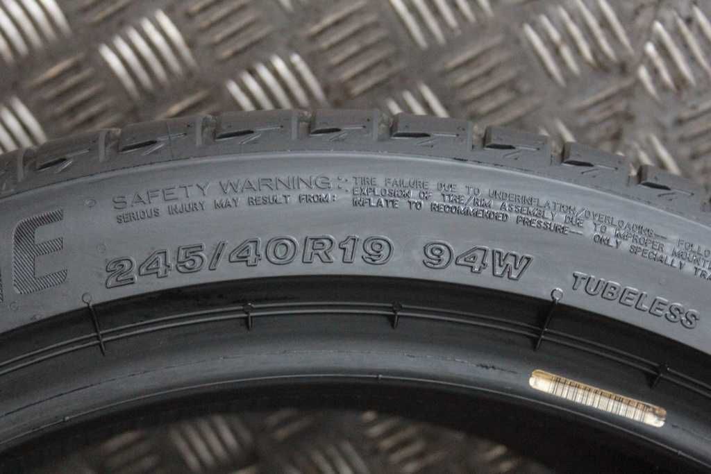 245/40/19 Pirelli P Zero 245/40 R19 94W 2022r 4x7mm