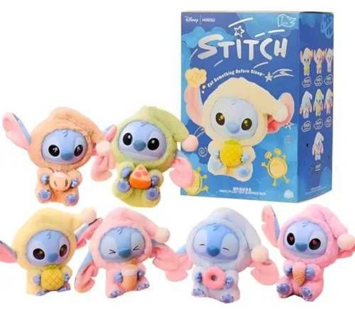 М'яка іграшка Стіч сюрприз Stich Labubu Лабубу брелок