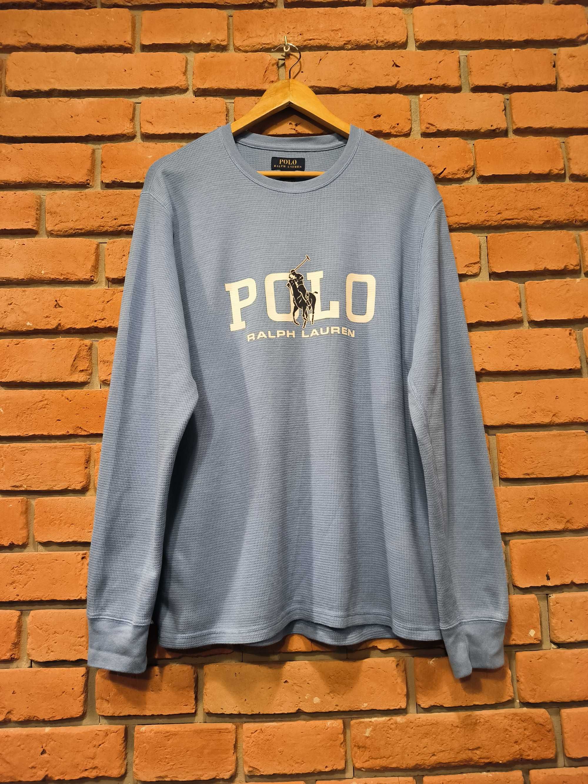 Bluza Polo Ralph Lauren Duże Logo Sleepwear Piżama