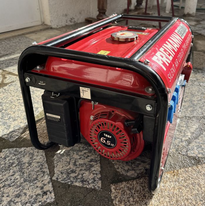 Gerador FREIMANN S8500W – Profissional, Silencioso e Potente!