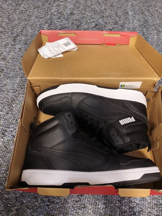 Кеди puma rebound v6 mid wtr jr