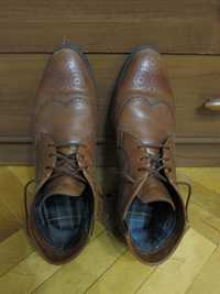Ботинки мужские кожаные коричневые ІКОС