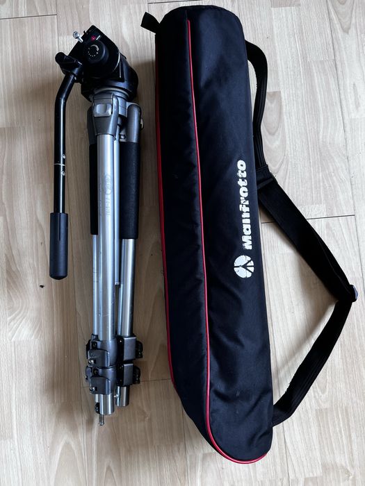 statyw Walimex WAL-6702 Pro wraz z głowicą Manfrotto