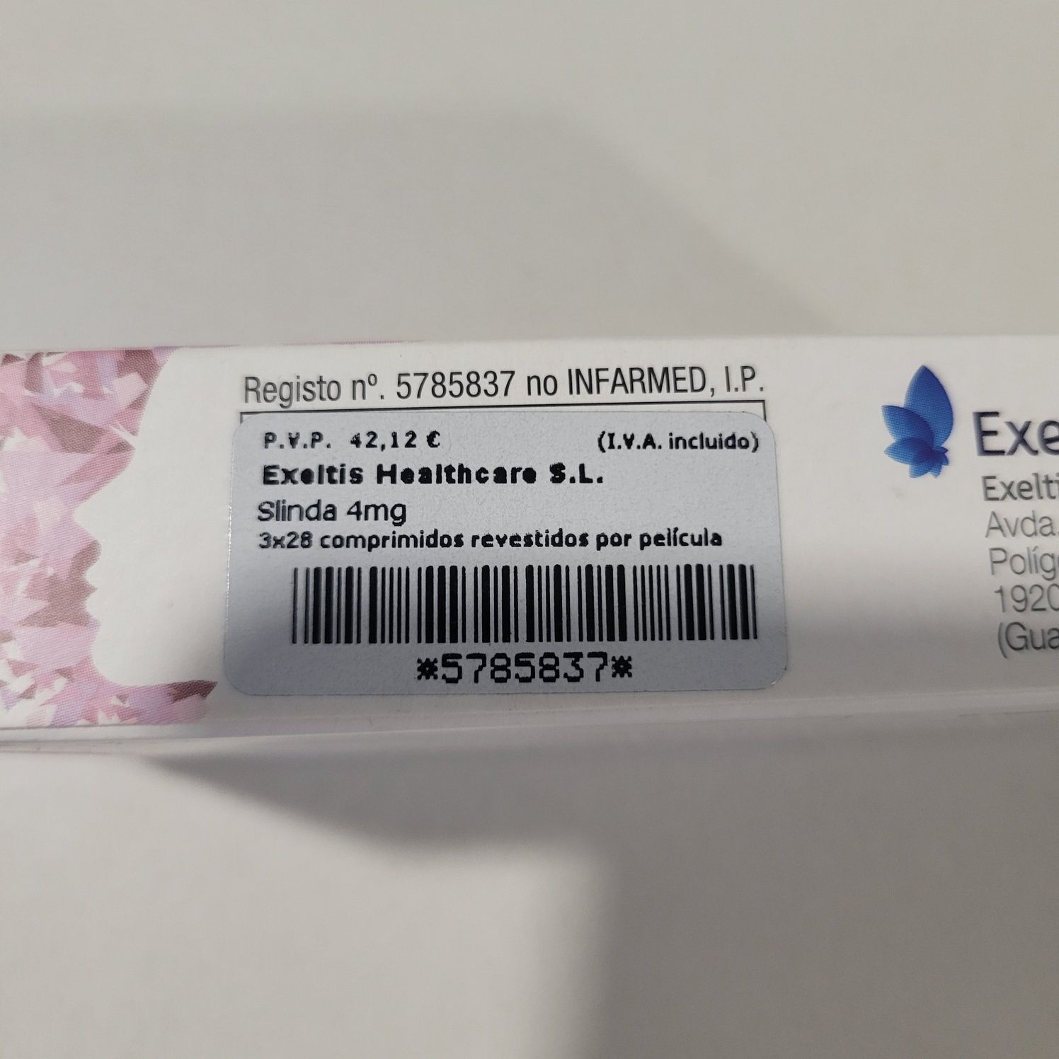 Slinda pilula 4 mg