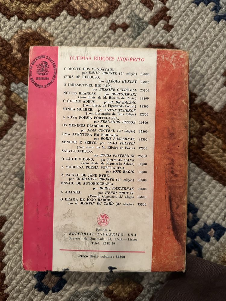 Livro de Romance - A paixao de Jane Eyre