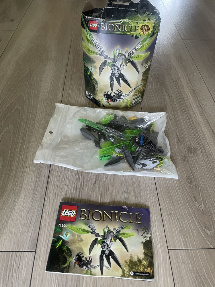 Lego bionicle 71300 plus instrukcja i pudelko