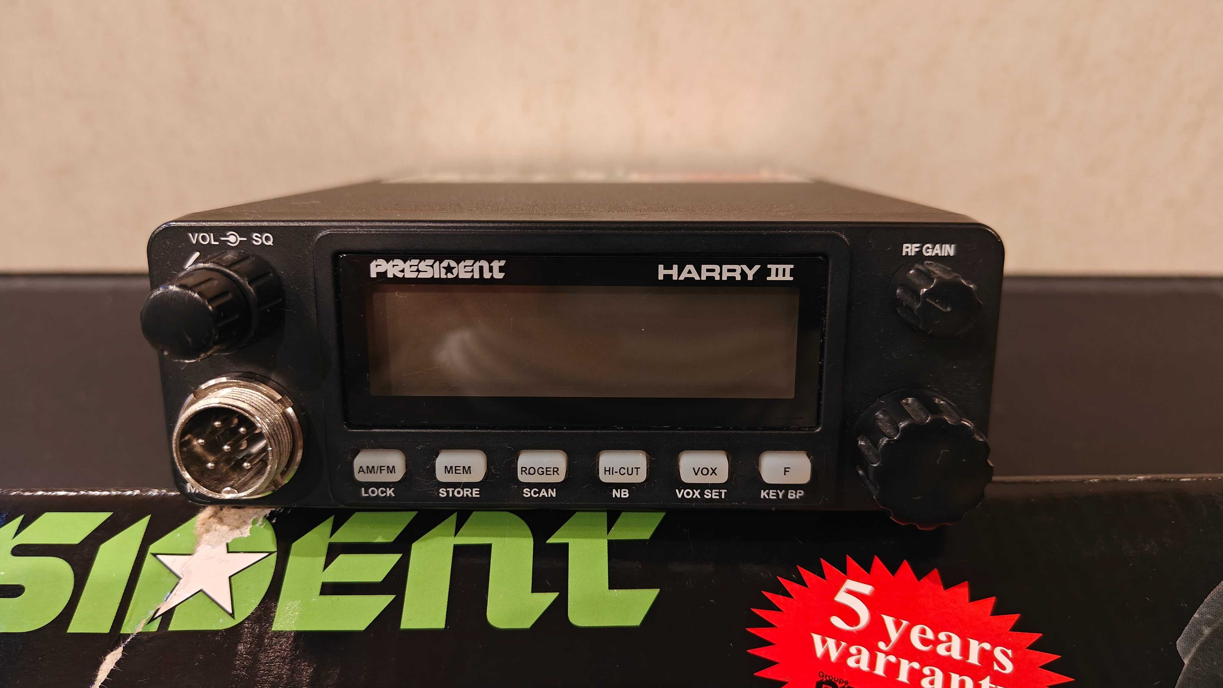 CB Radio President Harry III ASC