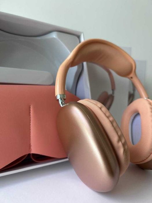 Auscultadores Bluetooth - Rose Gold Pro Max P9