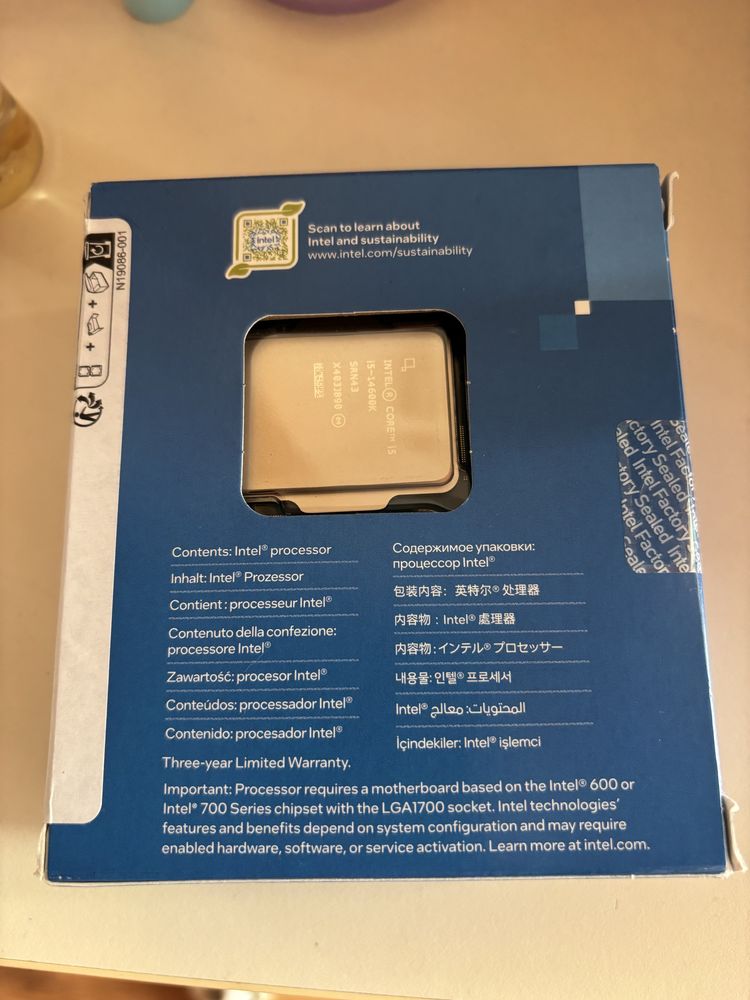 Sprzedam procesor inter core i5-14600K LGA1700