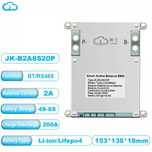 Продам активную бмс (bms) jk-b2a8s20p. JiKong 12/24 2A/200A.