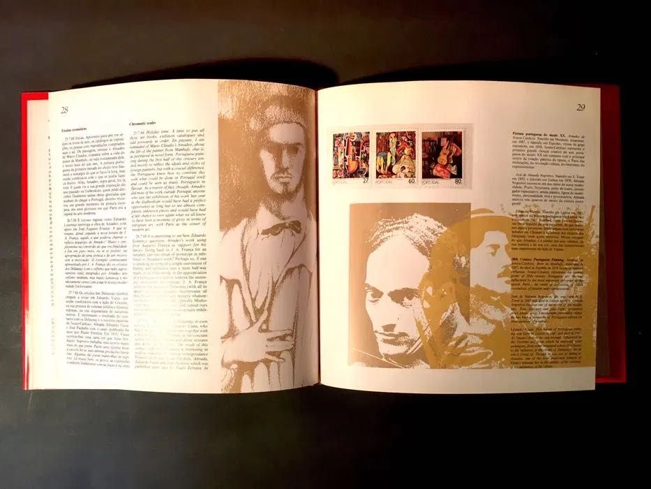 PORTUGAL EM SELOS 1988 - 24,5 x 24,5 cm/s - edição ctt