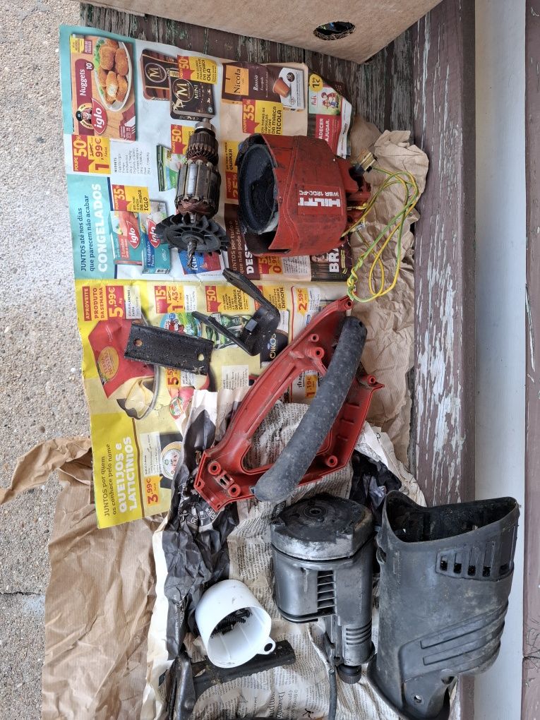 Serra sabre Hilti WSR 1200 avariada