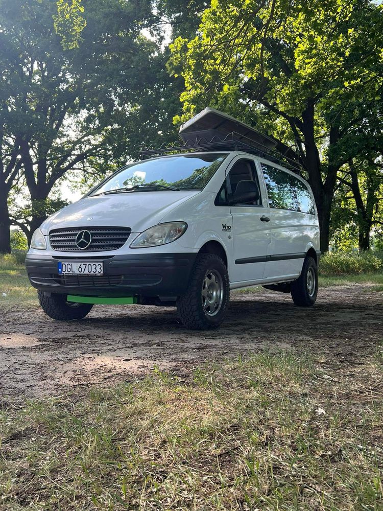 Vito 639 4x4 4matic minikamper buscamper offroad