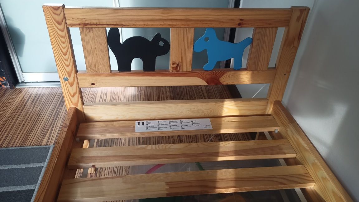 Łóżko drewniane IKEA 70x160 cm