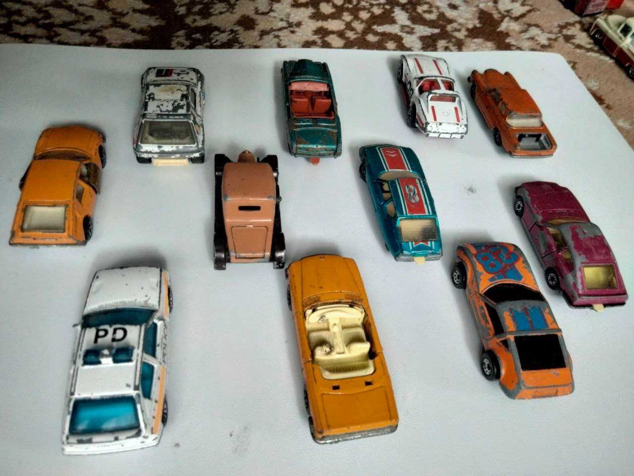 Масштабні моделі Matchbox 1969-1985рр., автомобілі, машинки, модельки