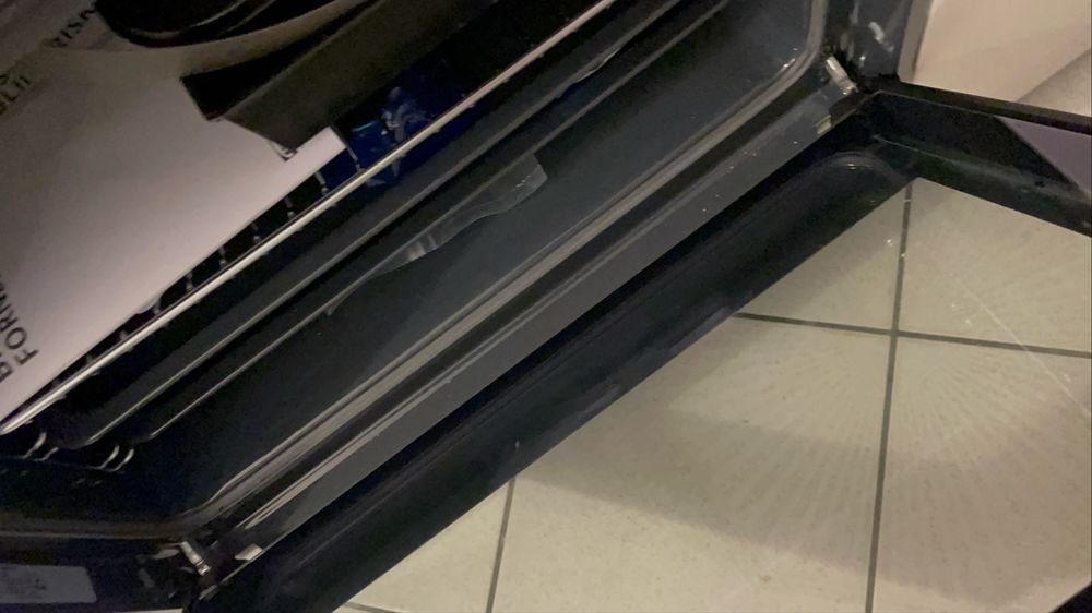 Piekarnik z wym. obiegiem powietrza, BRÄNDBO IKEA 500 czarny