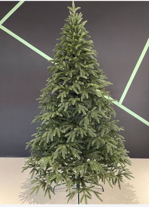 Ялинка штучна зелена засніжена блакитна пвх лита сосна звичайна