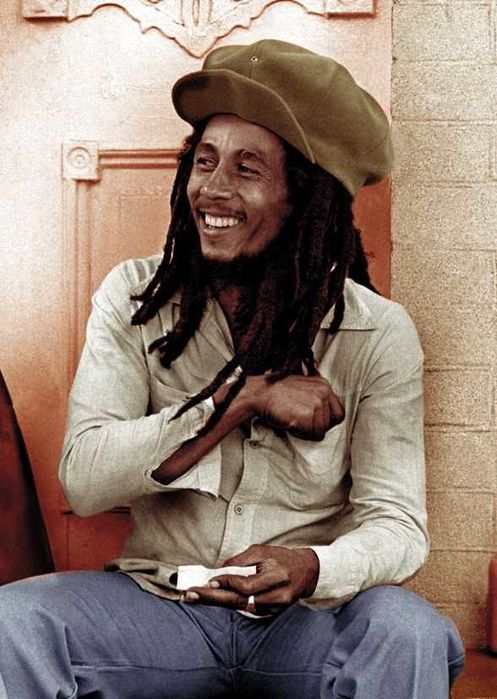 Plakat Bob Marley Rolling
