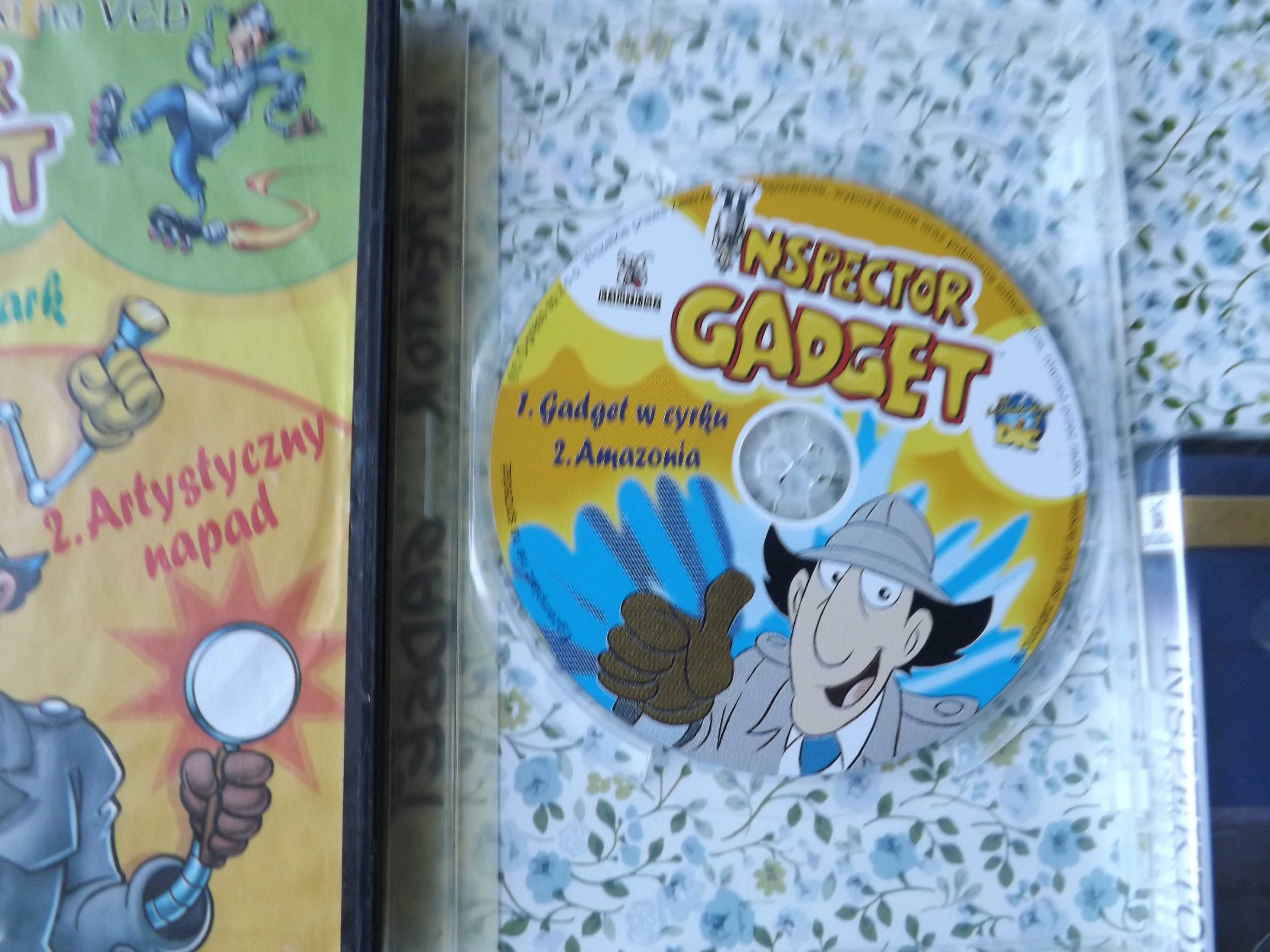 Inspektor Gadget dvd bajka film gadżet