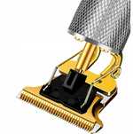 Trymer Barberski Premium – Stal Nierdz., 4 Nasadki, USB!