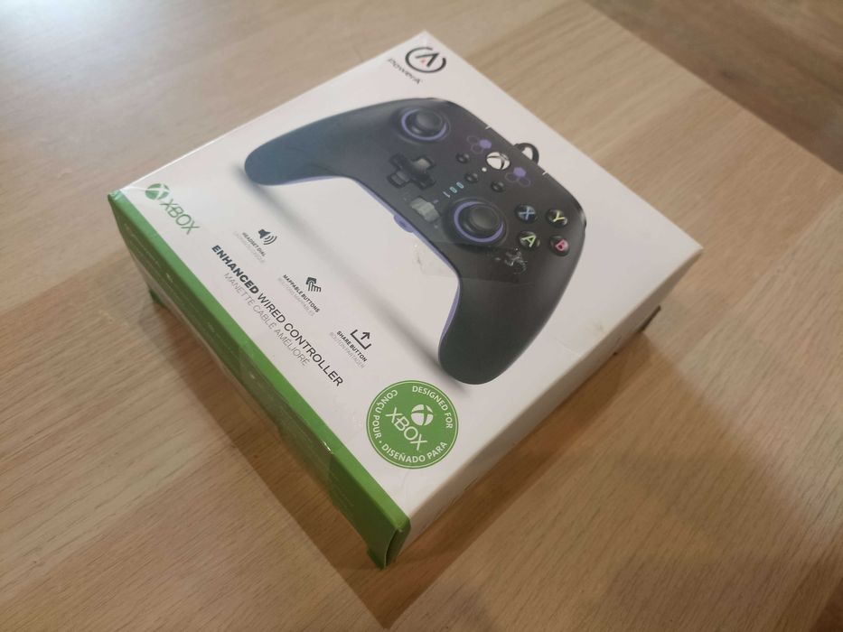 PowerA Enhanced Purple Hex controller