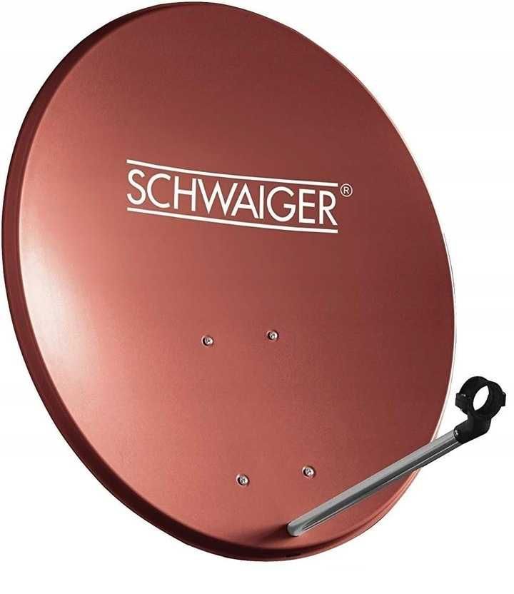 Antena satelitarna SCHWAIGER 55x62 cm, aluminiowa