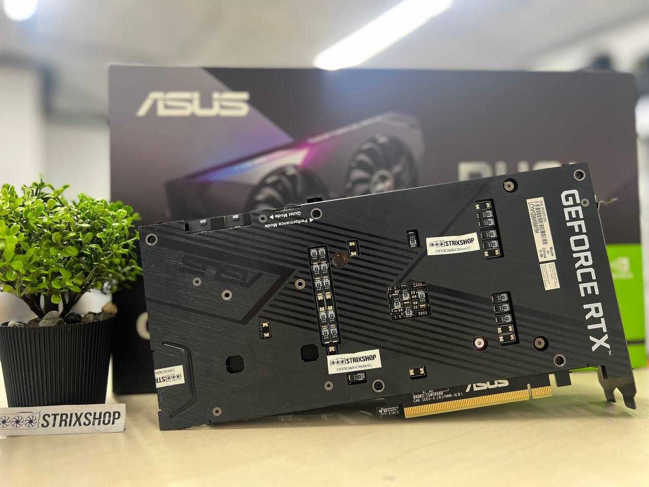 Відеокарта ASUS DUAL-RTX3070-O8G Б/в + Гарантія 3 місяці