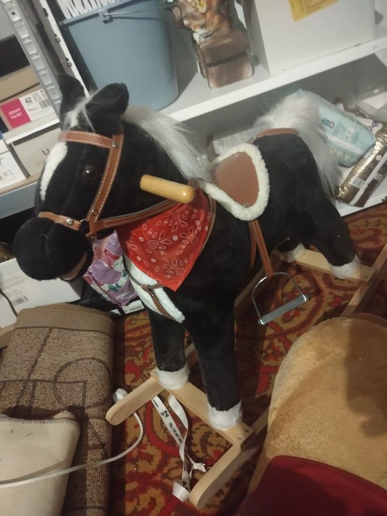 Konik na biegunach (śpiewa piosenki)