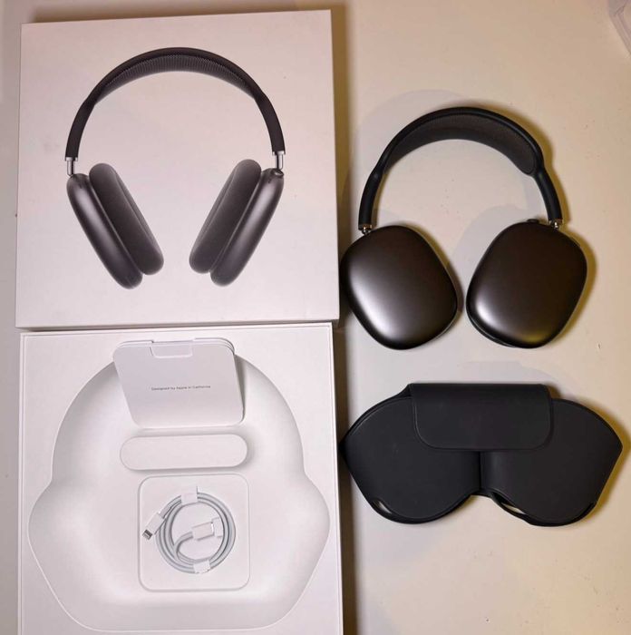 AirPods Max Space Grey (1gen) - stan bardzo dobry!