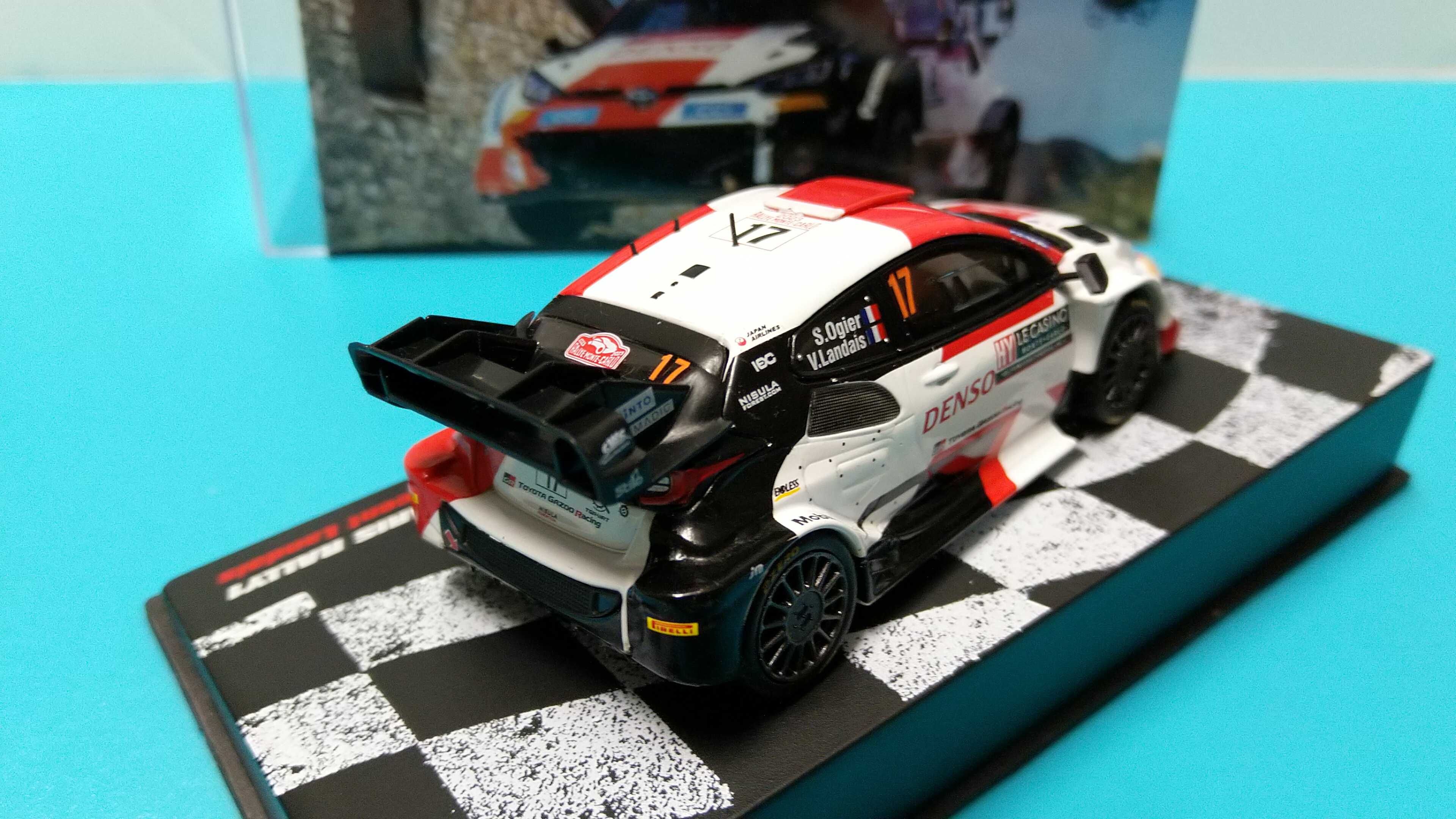 Toyota GR Yaris Rally1 Hybrid #17: Monte Carlo 2023 Winner - esc 1/43