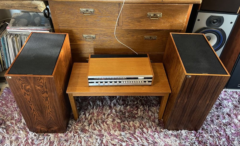 Kolumny Sonab  oa-5 philips 9710 AlniCo ratytas w palisandrze vintage