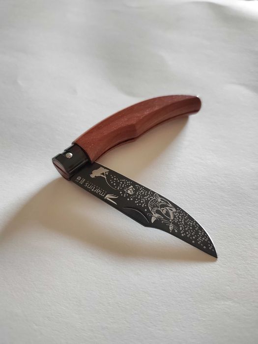 Navalha ellegance temática pesca full titânio Martins