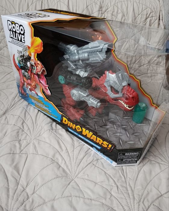 Dinozaur interaktywny robot alive mega rex zabawka Zuru Nowy