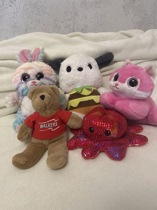 Мʼякі іграшки дитячі