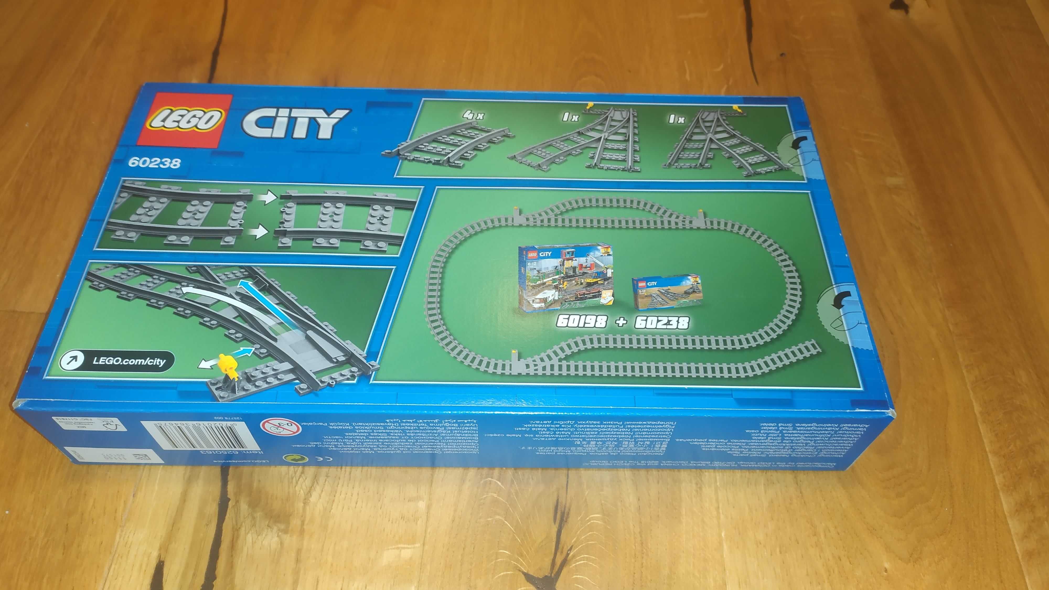 LEGO City 60238 Zwrotnice - Nowe