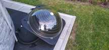 Solarny podgrzewacz do wody w niedużym basenie
Ogrzewanie solarne