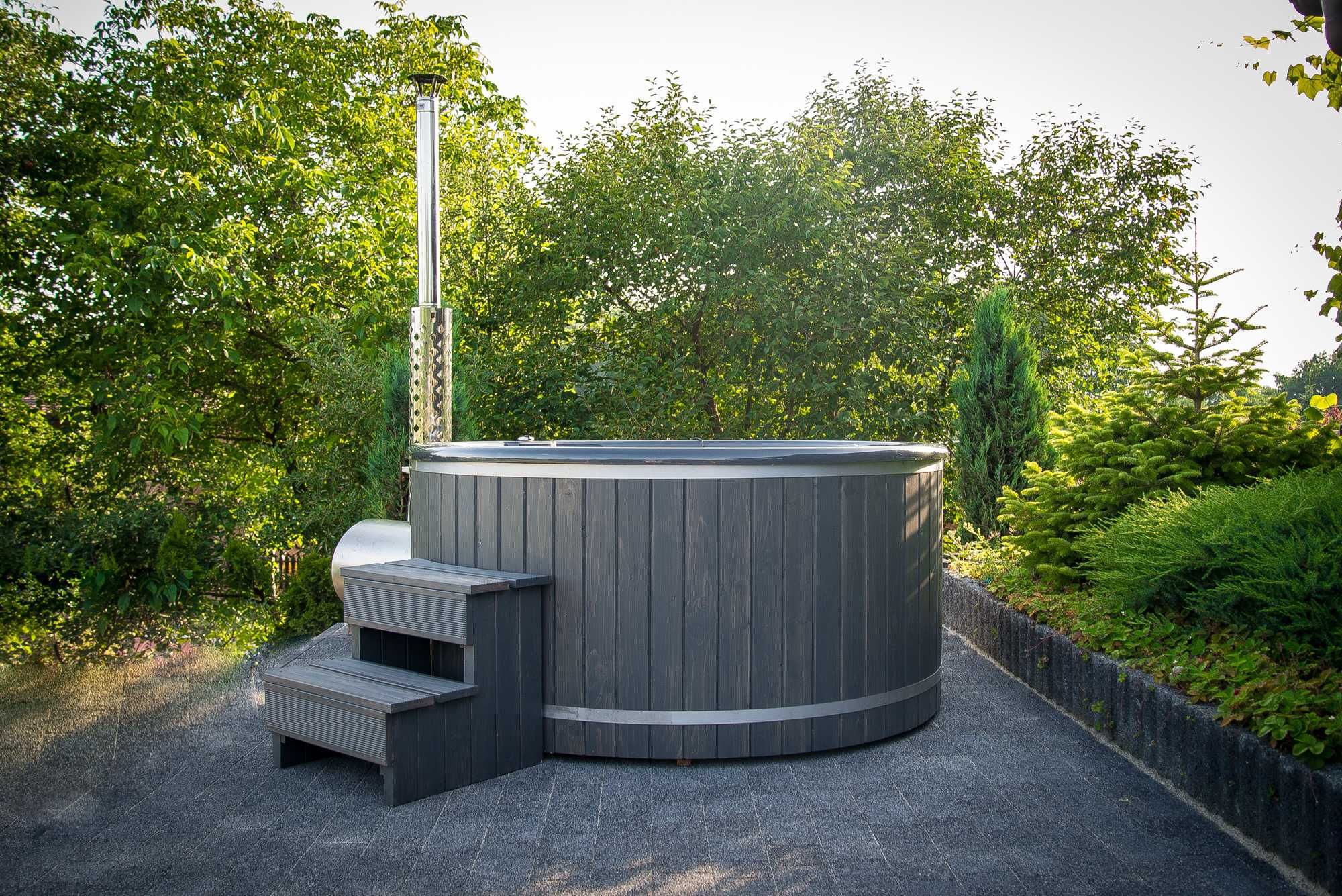 Balia ogrodowa Jacuzzi Hot Tuba Bania Gorąca Beczka dysze hydromasaż