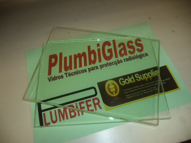 Chumbo e Vidros para barreiras de proteçao radiologica