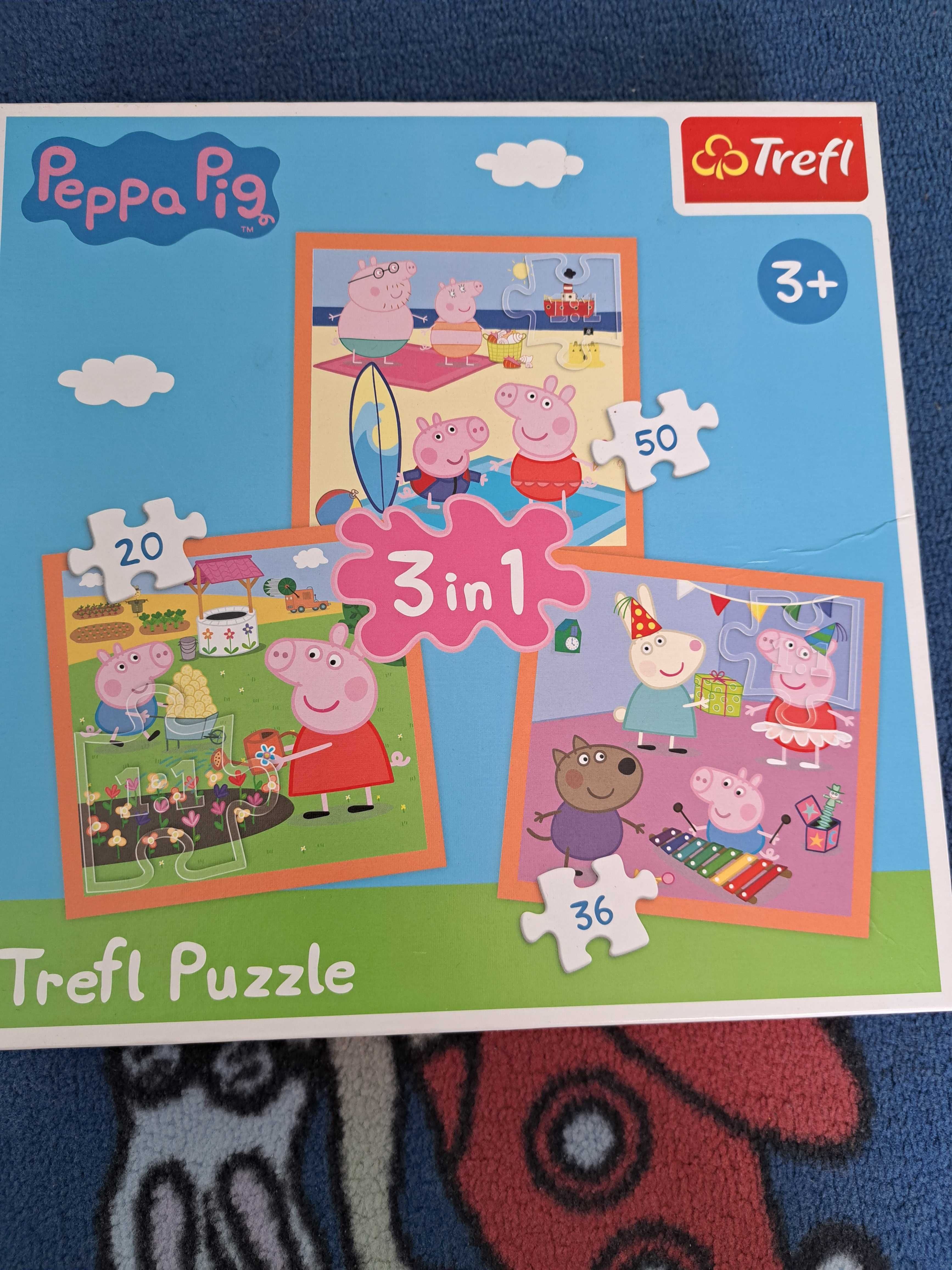 Puzzle Świnka Peppa