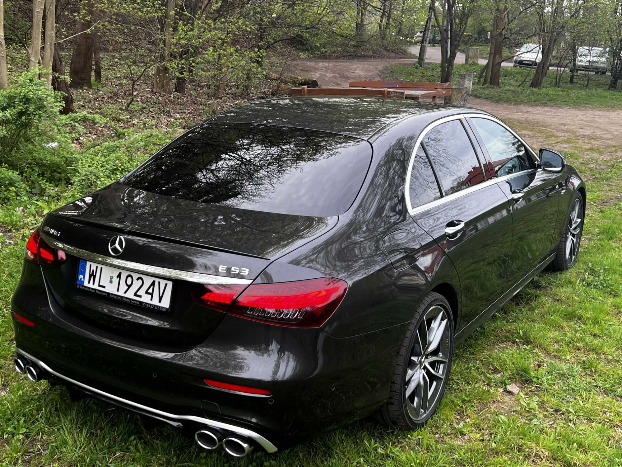 Samochód Auto NA WESELE wynajem Mercedes E53 AMG 2024