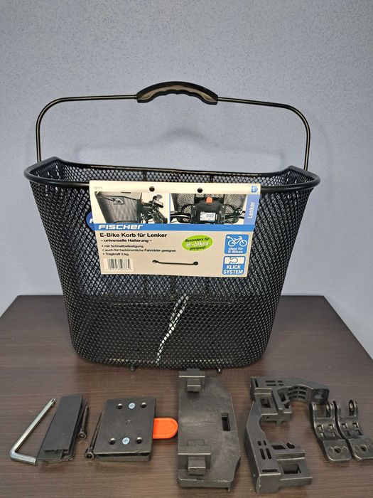 Kosz Koszyk przedni na rower Fischer E-Bike art. 50376