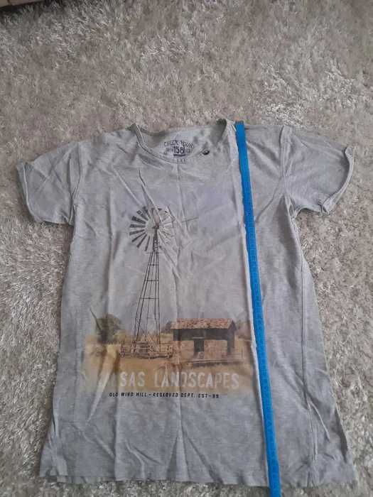 T-shirty chłopięce Reserved rozmiar 158 cm paczka 8 sztuk