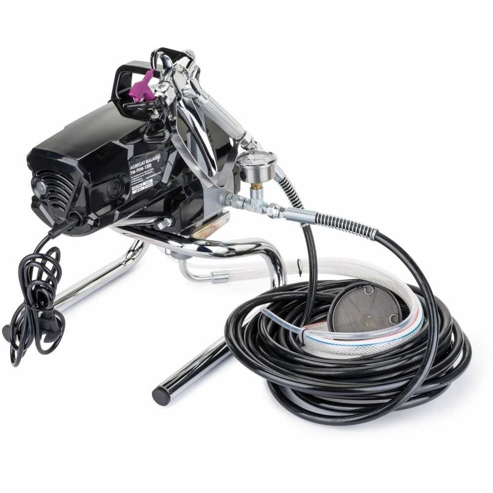 Agregat malarski hydrodynamiczny tłokowy pistolet 1200W 220 bar