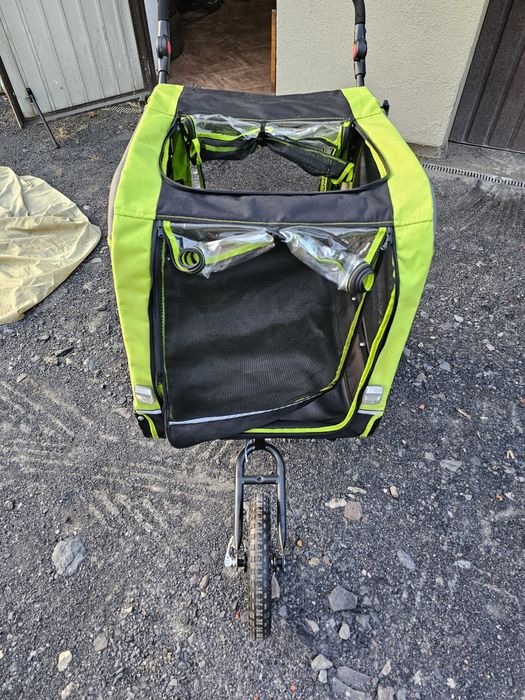 Przyczepka rowerowa klarfit nieużywana