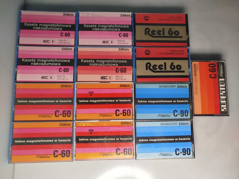 Polskie kasety magnetofonowe PRL